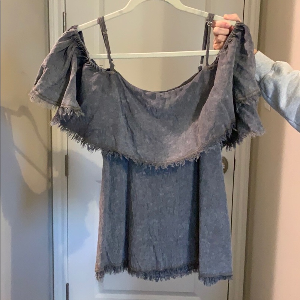 Off the shoulder top